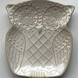Decorative Owl Plate Tray
